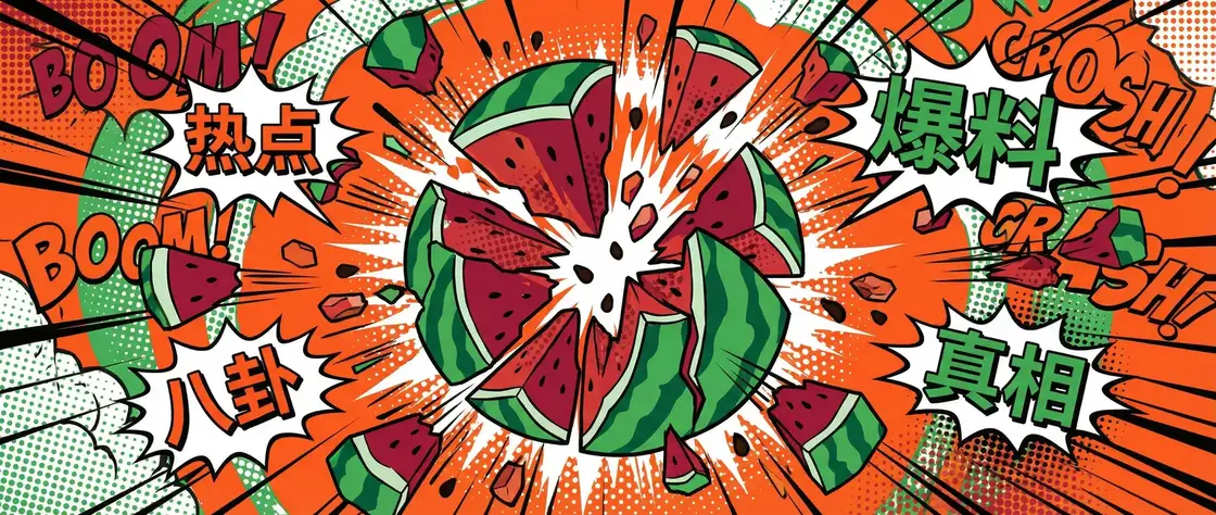今日吃瓜 - 今日吃瓜与热门爆料内容推荐 今日头瓜爆炸漫画横幅